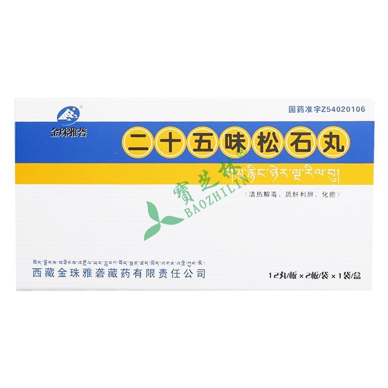 金珠雅砻 二十五味松石丸